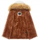 FARVALUE Womens Water-reprllent Winter Coat Thicken Puffer Jacket 따뜻한 양털 안감 모피 후드 파카