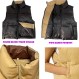 Ainangua 여성용 자르기 패딩 조끼 스탠드 칼라 경량 민소매 퍼퍼 지퍼 업 Gilet Outerwear