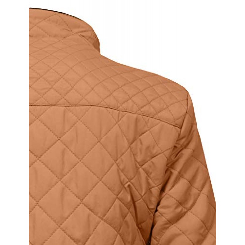 NE PEOPLE 여성 경량 퀼팅 지퍼 재킷 (S-3XL)
