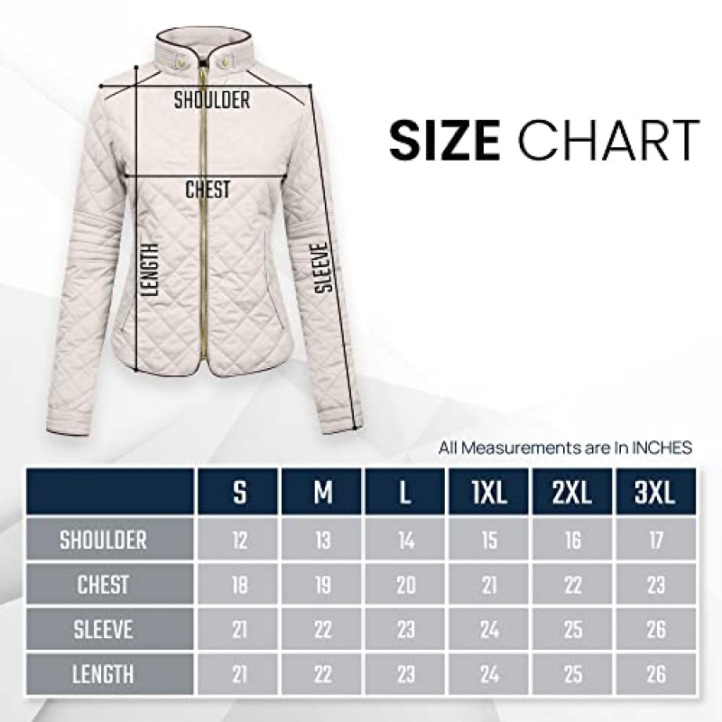 NE PEOPLE 여성 경량 퀼팅 지퍼 재킷 (S-3XL)