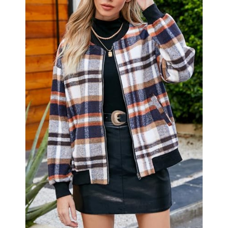 Aifer Womens 긴 소매 셔츠 크루넥 풀오버 스웨트 셔츠 패턴 라글란 캐주얼 튜닉 상의