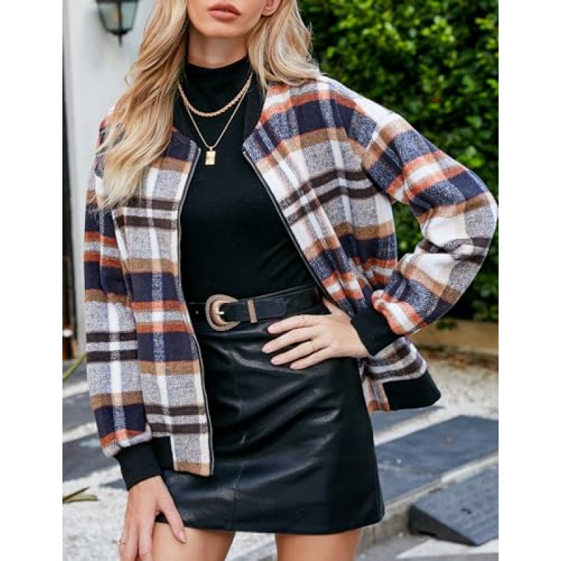 Aifer Womens 긴 소매 셔츠 크루넥 풀오버 스웨트 셔츠 패턴 라글란 캐주얼 튜닉 상의
