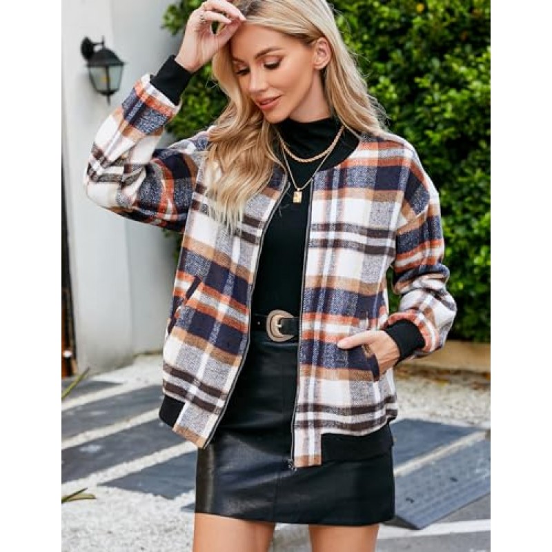 Aifer Womens 긴 소매 셔츠 크루넥 풀오버 스웨트 셔츠 패턴 라글란 캐주얼 튜닉 상의