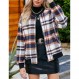 Aifer Womens 긴 소매 셔츠 크루넥 풀오버 스웨트 셔츠 패턴 라글란 캐주얼 튜닉 상의