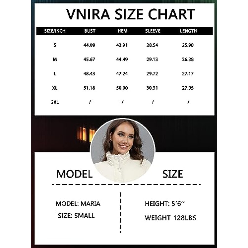 VNIRA 셰르파 자켓 여성용 겨울 긴 소매 단추 Donw 지퍼 업 따뜻한 셰르파 퍼지 플리스 자켓 코트 아웃웨어
