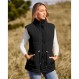 BTFBM 여성 캐주얼 아우터 조끼 버튼 다운 지퍼 업 패딩 Gilet Drawstring 민소매 자켓 코트 포켓 포함