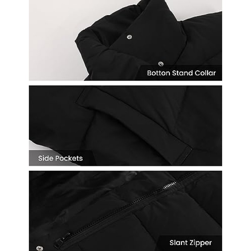 Athlsan Puffer Vest 여성 지퍼 업 스탠드 칼라 민소매 패딩 Gilet Jacket