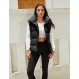 Athlsan Puffer Vest 여성 지퍼 업 스탠드 칼라 민소매 패딩 Gilet Jacket