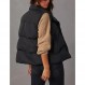 Himosyber Womens Puffer Vest 민소매 캐주얼 겨울 따뜻한 경량 스탠드 칼라 다운 자켓 코트