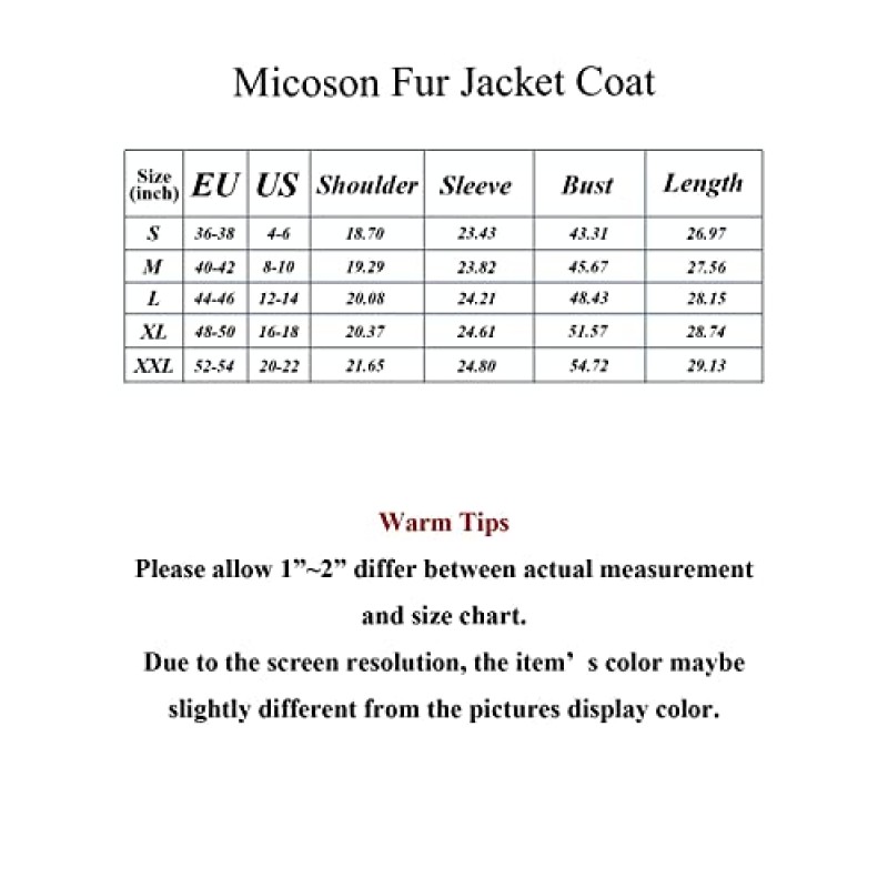 Micoson 여성 패션 컬러 블록 가짜 Shearling 코트 따뜻한 후드 지퍼 업 포켓이있는 퍼지 겨울 자켓