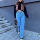 KEOMUD 여성용 겨울 자르기 조끼 경량 민소매 따뜻한 겉옷 퍼퍼 조끼 패딩 Gilet