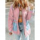 Dokotoo Womens Winter Quilted Jacket 스탠드 칼라 지퍼 업 긴 소매 Drawstring 허리 콘트라스트 코트(포켓 포함)