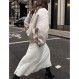 Ailoqing Womens Oversize Bomber Jackets 울 블렌드 버튼 다운 캐주얼 대표팀 재킷 코트 겉옷