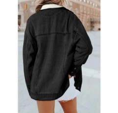 Dokotoo Jean Jacket 여성 오버 사이즈 패치 워크 패션 2023 여성 코트 및 재킷 남자 친구 버튼 다운 플러스 사이즈