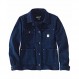 Carhartt 여성용 러기드 플렉스 릴렉스 핏 데님 재킷