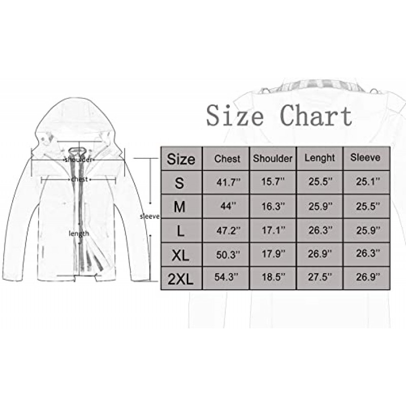 MOERDENG 여성용 방수 레인 재킷 하이킹 여행을위한 야외 경량 Softshell 레인 코트