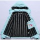 MOERDENG 여성용 방수 레인 재킷 하이킹 여행을위한 야외 경량 Softshell 레인 코트