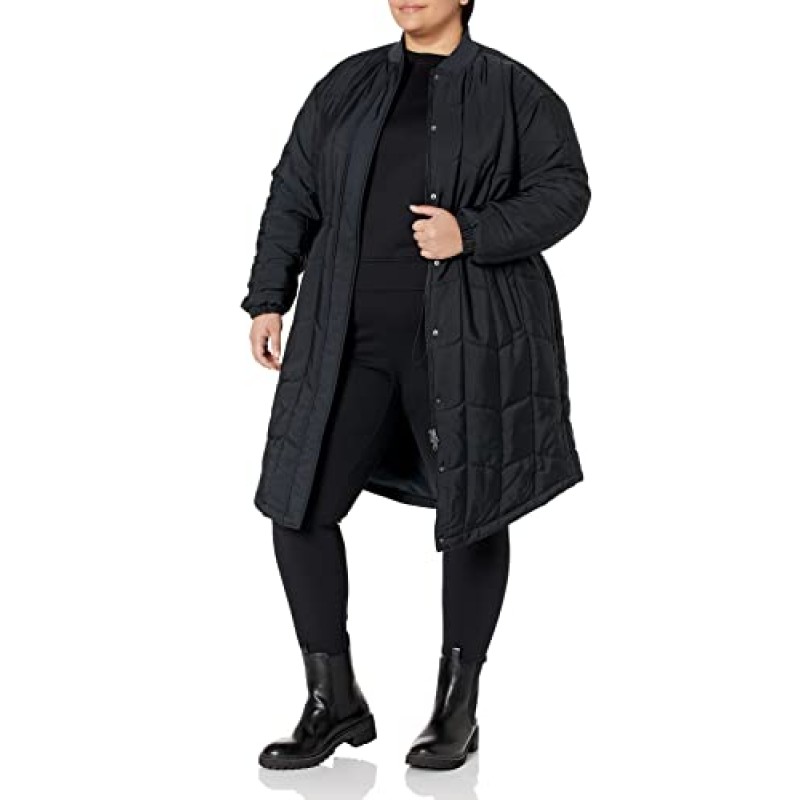 Amazon Essentials 여성용 퀼팅 코트(플러스 사이즈로 구매 가능)