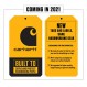 Carhartt 여성용 워시드 덕 후드 베스트