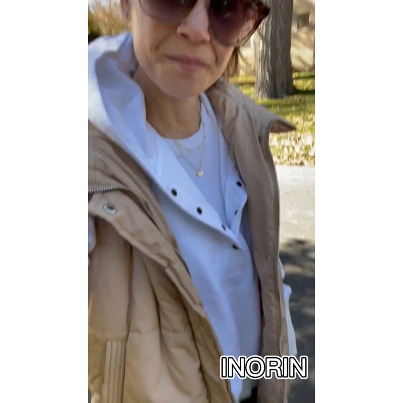 Inorin Womens Down Vest with Stand Collar 두꺼운 후드 민소매 롱 코트 자켓