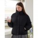 GEMLON Womens Winter Puffer Jacket 따뜻한 퀼트 코트 푹신한 오버 사이즈 아우터 지퍼 스탠드 칼라 자켓 (포켓 포함)