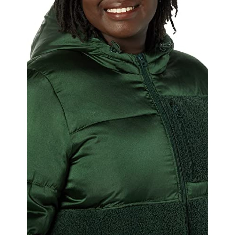 Amazon Essentials 여성 셰르파 퍼퍼 재킷