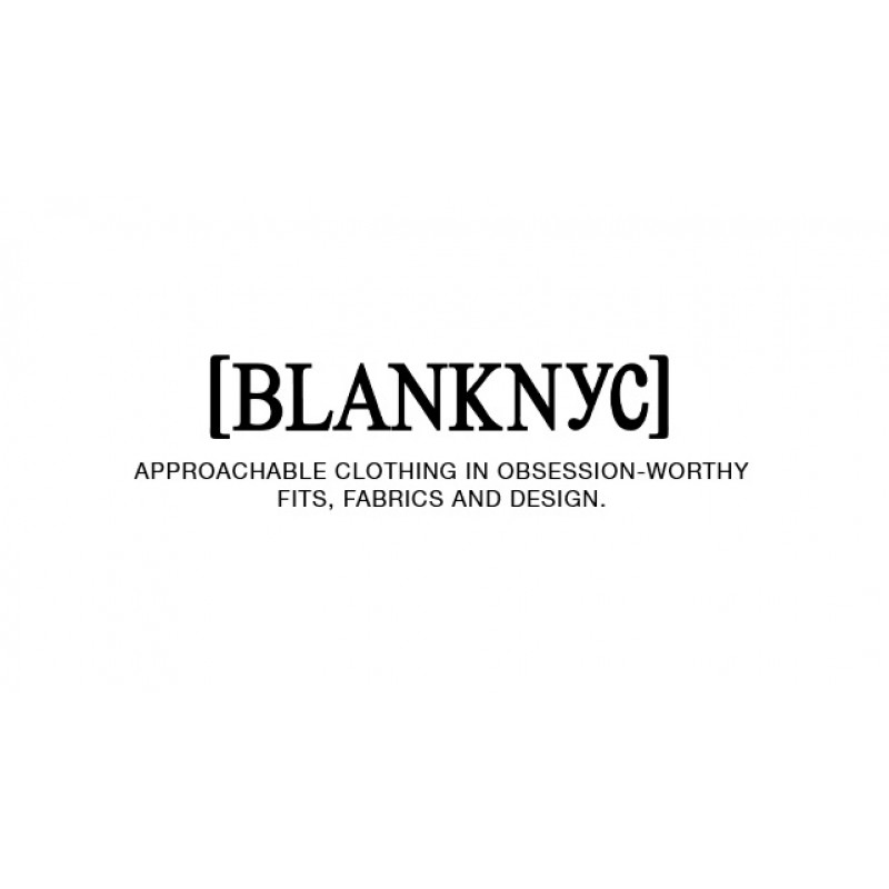 [BLANKNYC] 여성 명품 의류 텐셀 드롭 숄더 퀼팅 자켓