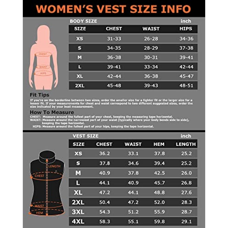 Venustas 가열 조끼, 배터리 팩 7.4V가 포함된 여성용 가열 양털 조끼, 경량 절연 및 전기