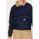 Carhartt 여성용 릴렉스핏 데님 셰르파 안감 재킷