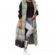 Grlasen Womens Long Hooded Puffer Vest 경량 지퍼 업 패딩 민소매 롱 코트 자켓