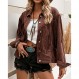 Vetinee 여성용 데님 재킷 Fringe Trucker Jean Jacket 디스트레스드 웨스턴 카우걸 샤켓 재킷 Coachella Festival