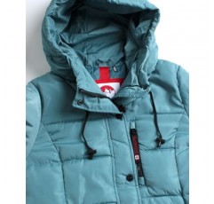 CANADA WEATHER GEAR 여성 겨울 코트 - 셰르파 모피 안감 후드가 있는 퍼퍼 버블 재킷