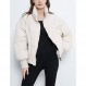 Tanming 여성 캐주얼 퍼퍼 재킷 긴 소매 풀 지퍼 블랙 패딩 겨울 코트