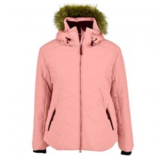 스노우 컨트리 아우터 여성 플러스 사이즈 1X-6X 베일 다운 대체 겨울 스키 스노우 재킷 코트