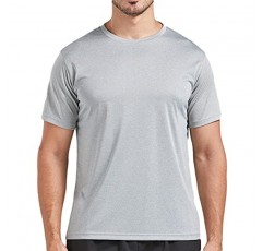 남성용 드라이핏 티셔츠 5팩, 운동용 달리기 체육관 운동 남성용 반소매 티셔츠