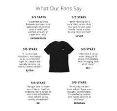 INTO THE AM 남성 T 셔츠 - 반소매 크루넥 소프트 핏 티셔츠 S - 4XL Fresh Classic Tshirt