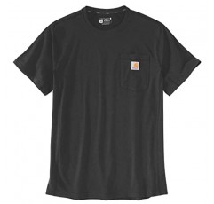Carhartt 남성 포스 릴렉스핏 미드웨이트 반소매 포켓 티셔츠