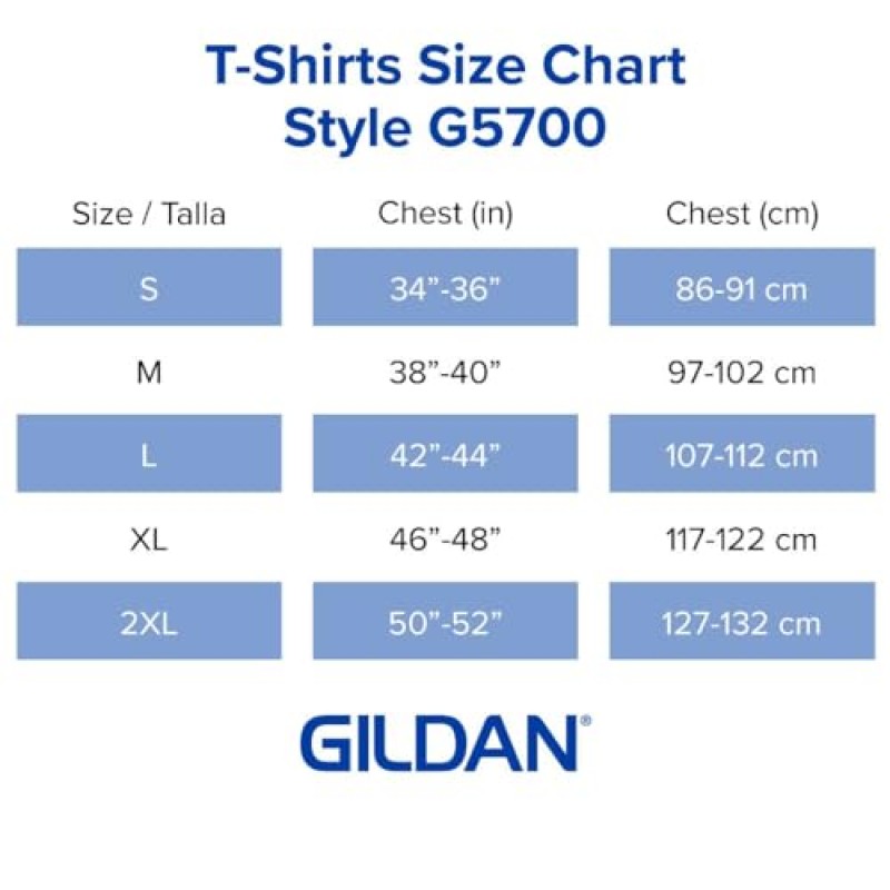 Gildan 성인용 헤비 코튼 3/4 라글란 티셔츠, 스타일 G5700, 2팩