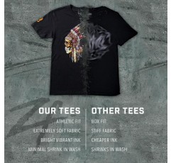 Zero Foxtrot 남성용 프리미엄 그래픽 티셔츠, 반소매, S~3XL - Little Friend, Camper 및 Relax 티셔츠