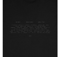 Beyoncé 공식 르네상스 월드 투어 Merch Disco 카우보이 모자 티셔츠