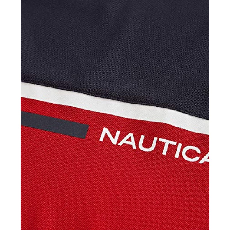 Nautica 남성 Navtech 컬러블록 티셔츠