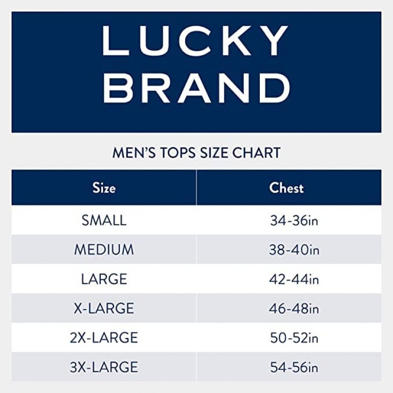 Lucky Brand 남성용 긴팔 셔츠 - 캐주얼 스트레치 티셔츠