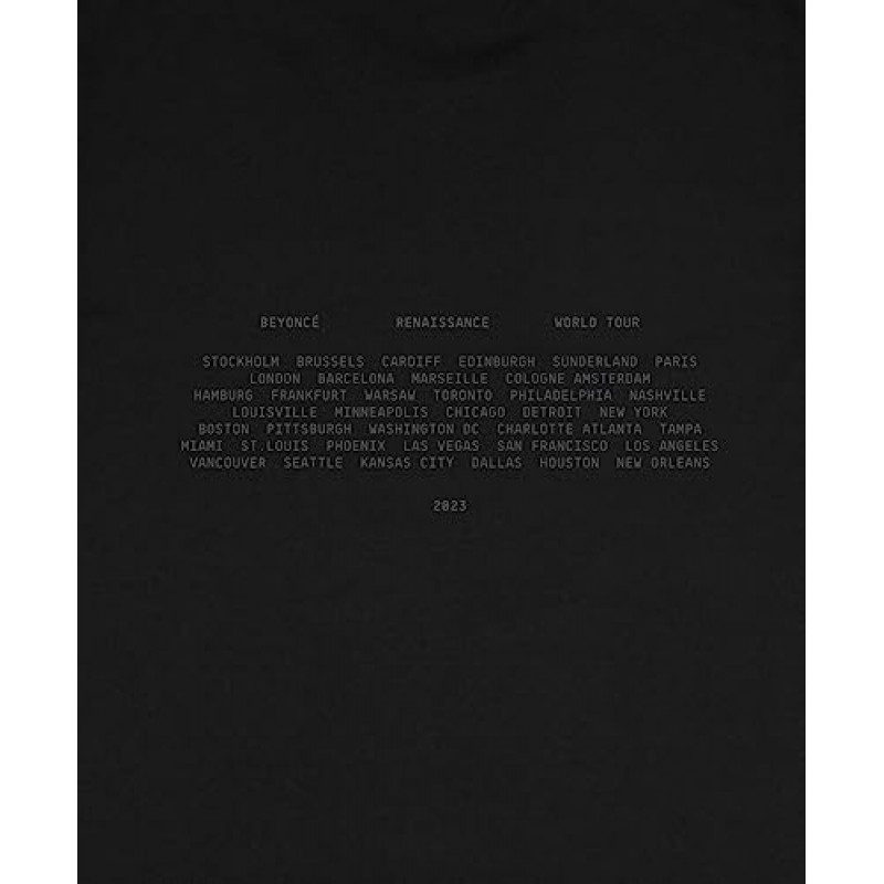 Beyoncé 공식 르네상스 월드 투어 Merch Billboard 티셔츠