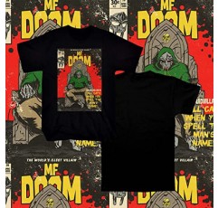 MF Doom Shirt 랩 T 셔츠 남성 여성 Funny Cotton Classic Short Sleeve Tee