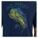 Guy Harvey 남성 오프쇼어 피시 컬렉션 반소매 티셔츠