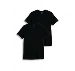 Jockey 남성용 언더셔츠 슬림핏 코튼 스트레치 크루넥 티셔츠 - 2팩