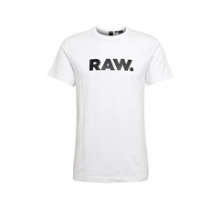 G-Star Raw 남성 홀론 그래픽 크루넥 반팔 티셔츠