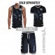 스크린샷 남성용 힙합 프리미엄 Urban Sreetwear 패션 저지 탑 - NYC 스타일 농구 스포츠 팀 컬러 메쉬 탑