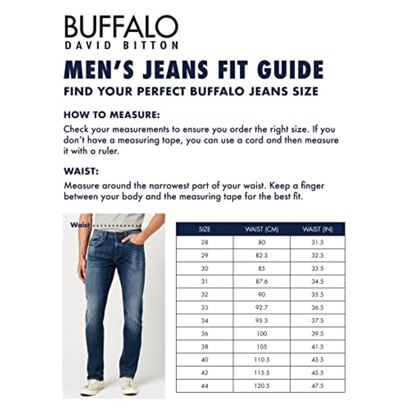 Buffalo David Bitton 남성용 반팔 아메리카나 티셔츠