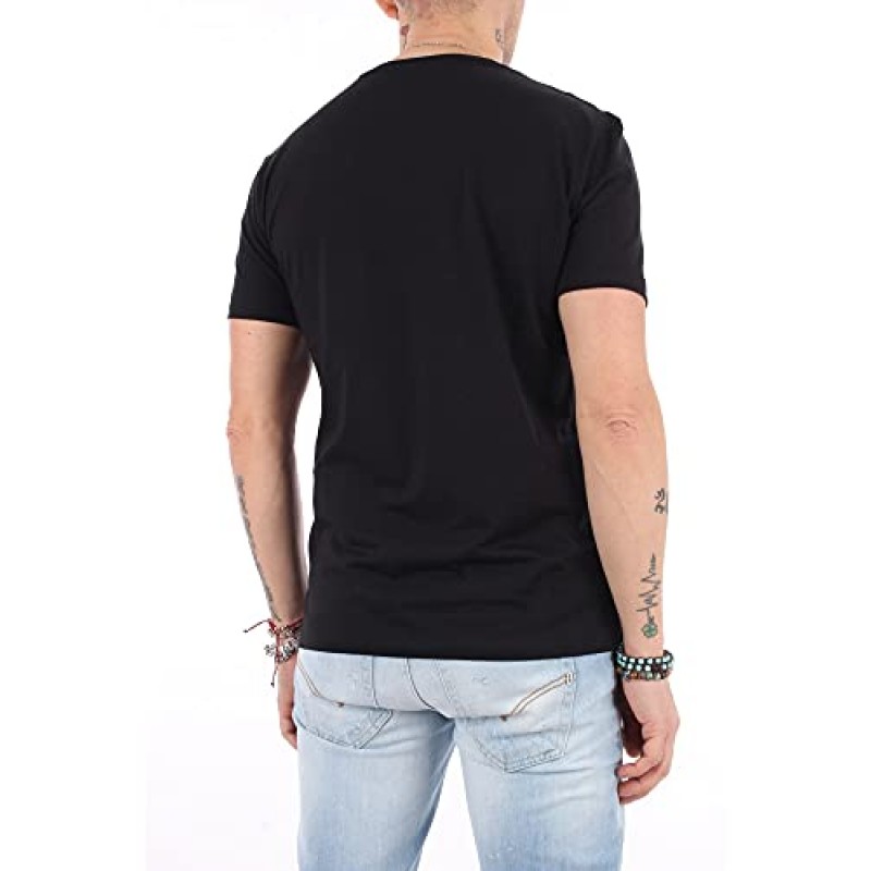A|X ARMANI EXCHANGE 남성 베이직 피마 브이넥 티셔츠